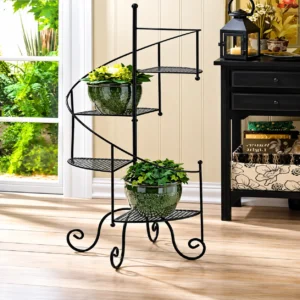 Spiral Showcase Plant Stand