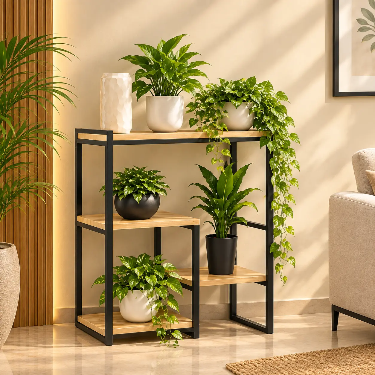 Modern Grove Plant Stand
