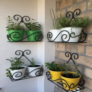 Wall-Mounted Plant Holder